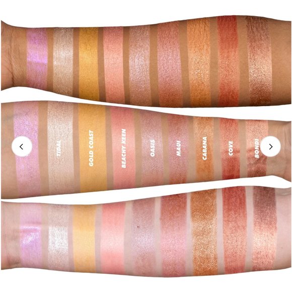 New LIME CRIME Sunkissed Glimmering Skin Stick - COVE Highlighter Vegan Bronzer - Picture 3 of 4